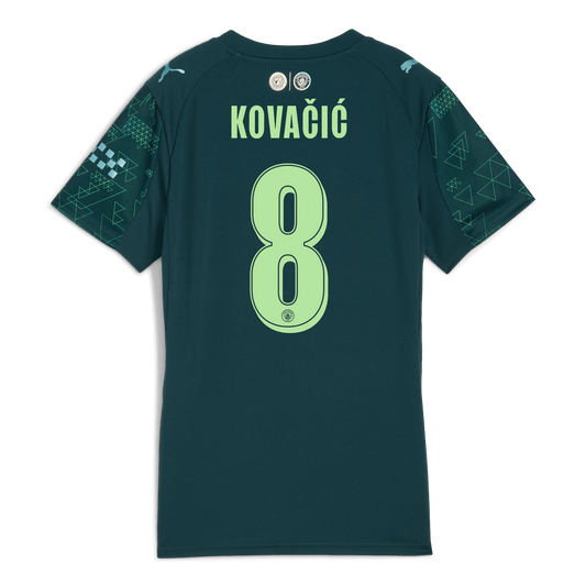 Women's Manchester City EA SPORTS FC Jersey 2025/26 With KOVAČIĆ 8 Printing