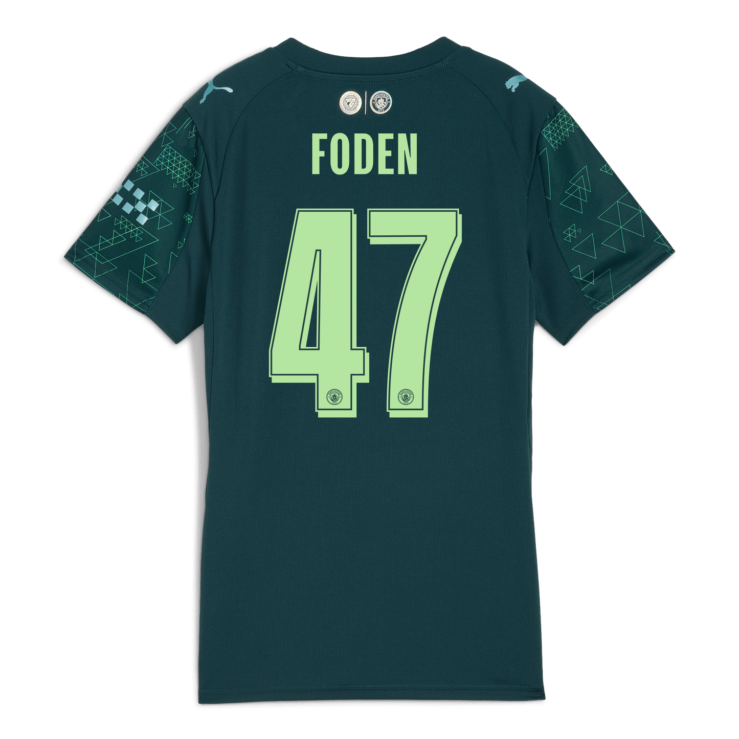 Women's Manchester City EA SPORTS FC Jersey 2025/26 With FODEN 47 Printing