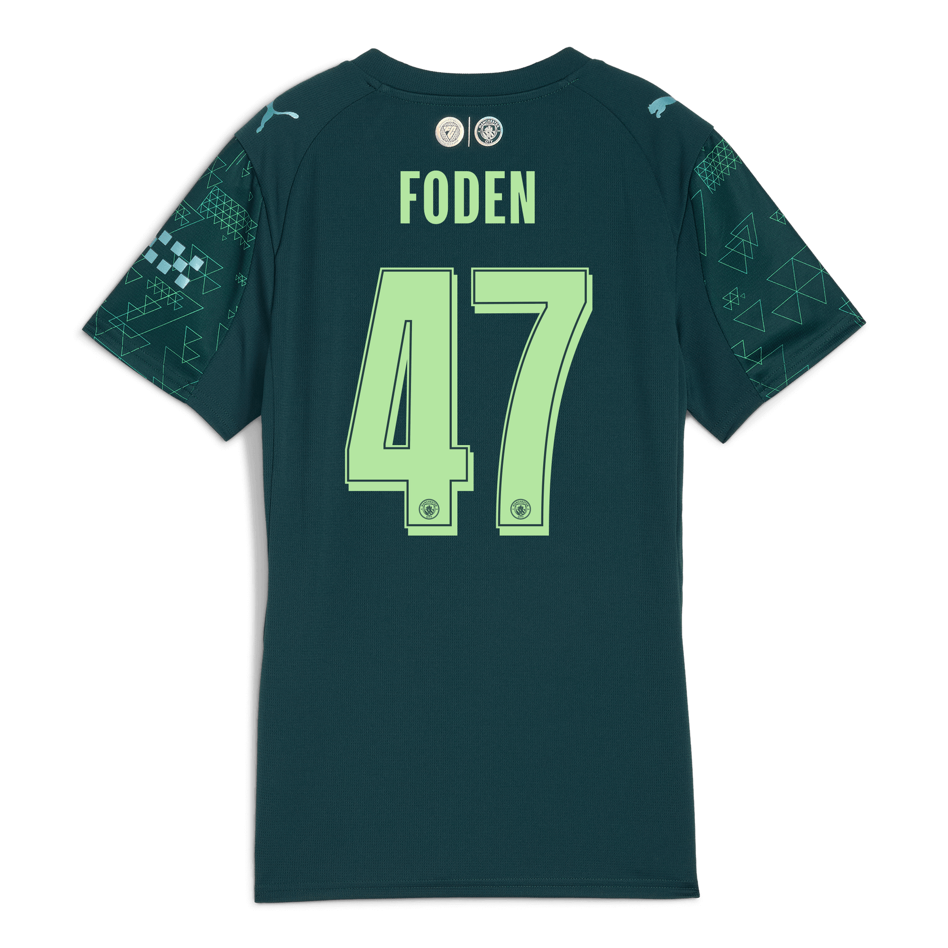 Women's Manchester City EA SPORTS FC Jersey 2025/26 With FODEN 47 Printing