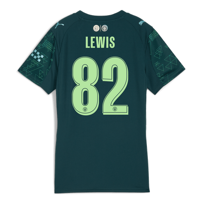 Women's Manchester City EA SPORTS FC Jersey 2025/26 With LEWIS 82 Printing