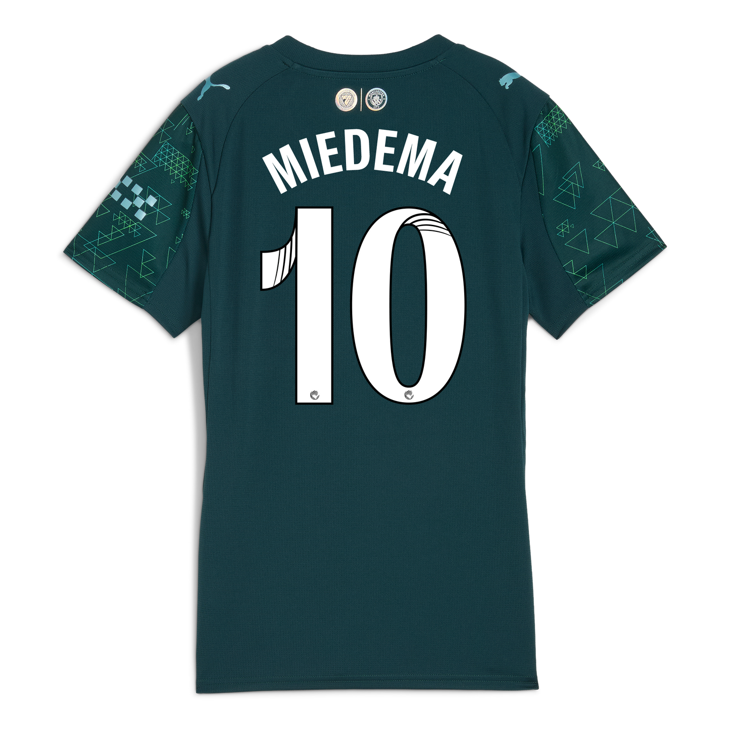 Women's Manchester City EA SPORTS FC Jersey 2025/26 With MIEDEMA 10 Printing