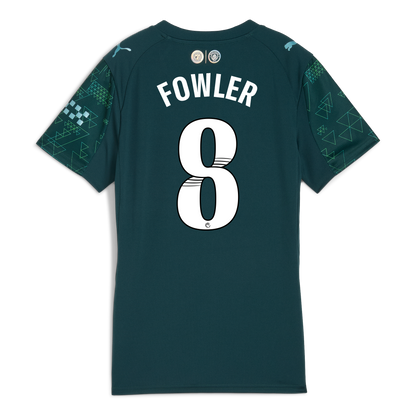 Women's Manchester City EA SPORTS FC Jersey 2025/26 With FOWLER 8 Printing