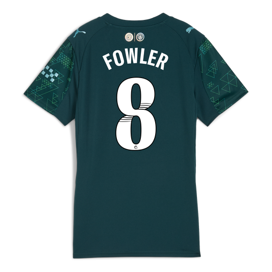 Women's Manchester City EA SPORTS FC Jersey 2025/26 With FOWLER 8 Printing