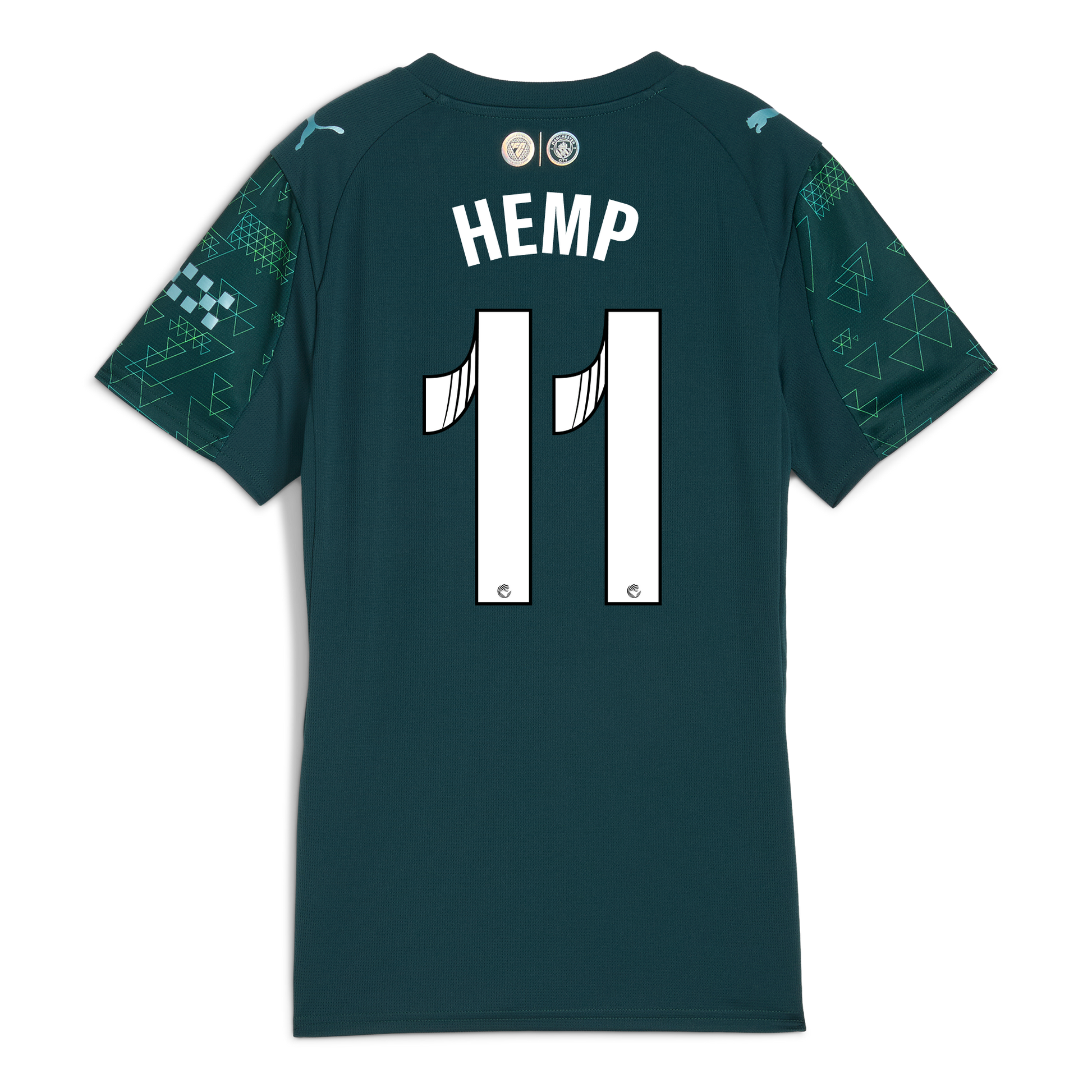 Women's Manchester City EA SPORTS FC Jersey 2025/26 With HEMP 11 Printing