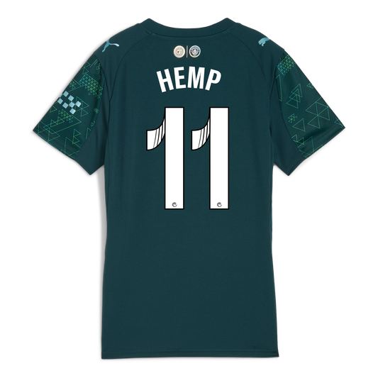 Women's Manchester City EA SPORTS FC Jersey 2025/26 With HEMP 11 Printing