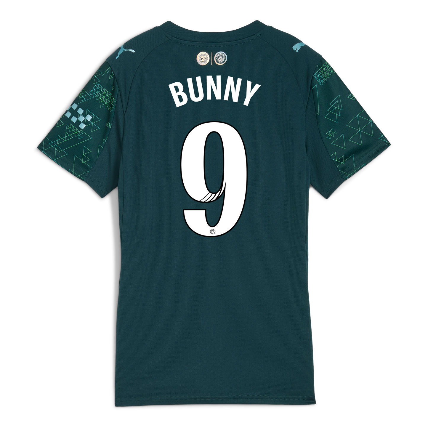 Women's Manchester City EA SPORTS FC Jersey 2025/26 With BUNNY 9 Printing