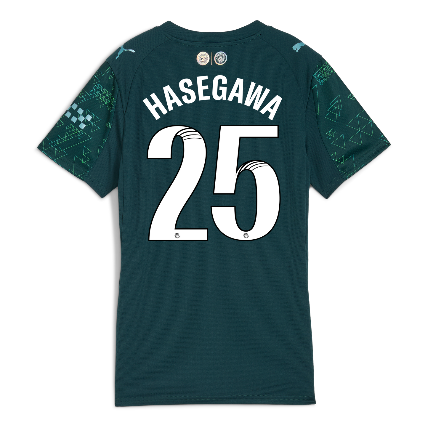 Women's Manchester City EA SPORTS FC Jersey 2025/26 With HASEGAWA 25 Printing