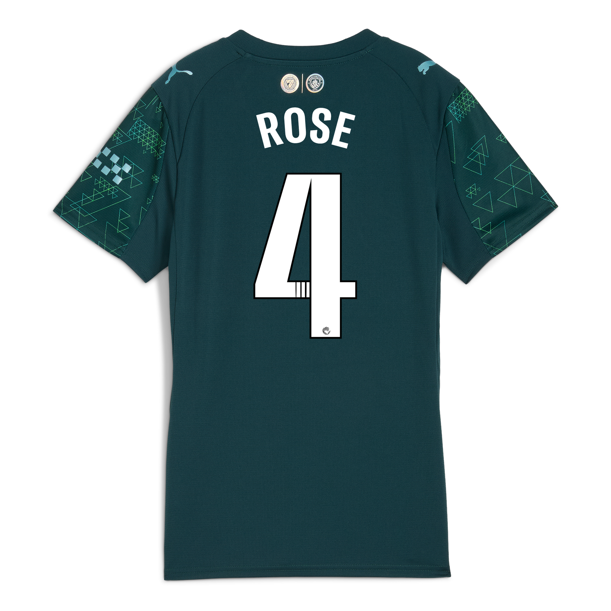 Women's Manchester City EA SPORTS FC Jersey 2025/26 With ROSE 4 Printing