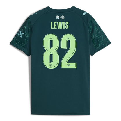 Kids' Manchester City EA SPORTS FC Jersey 2025/26 With LEWIS 82 Printing