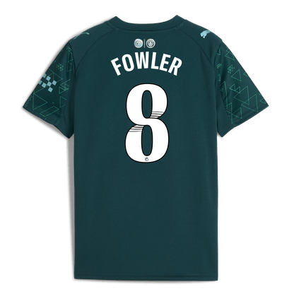 Kids' Manchester City EA SPORTS FC Jersey 2025/26 With FOWLER 8 Printing