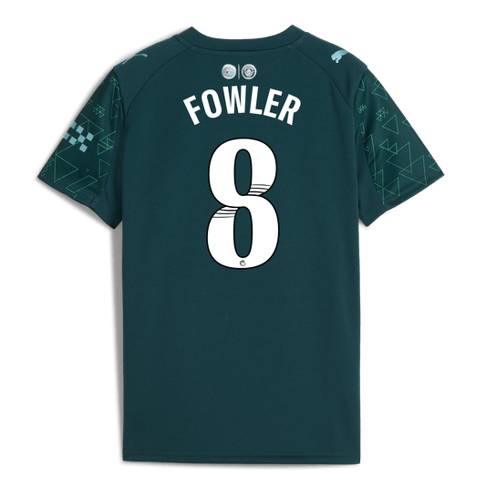 Kids' Manchester City EA SPORTS FC Jersey 2025/26 With FOWLER 8 Printing