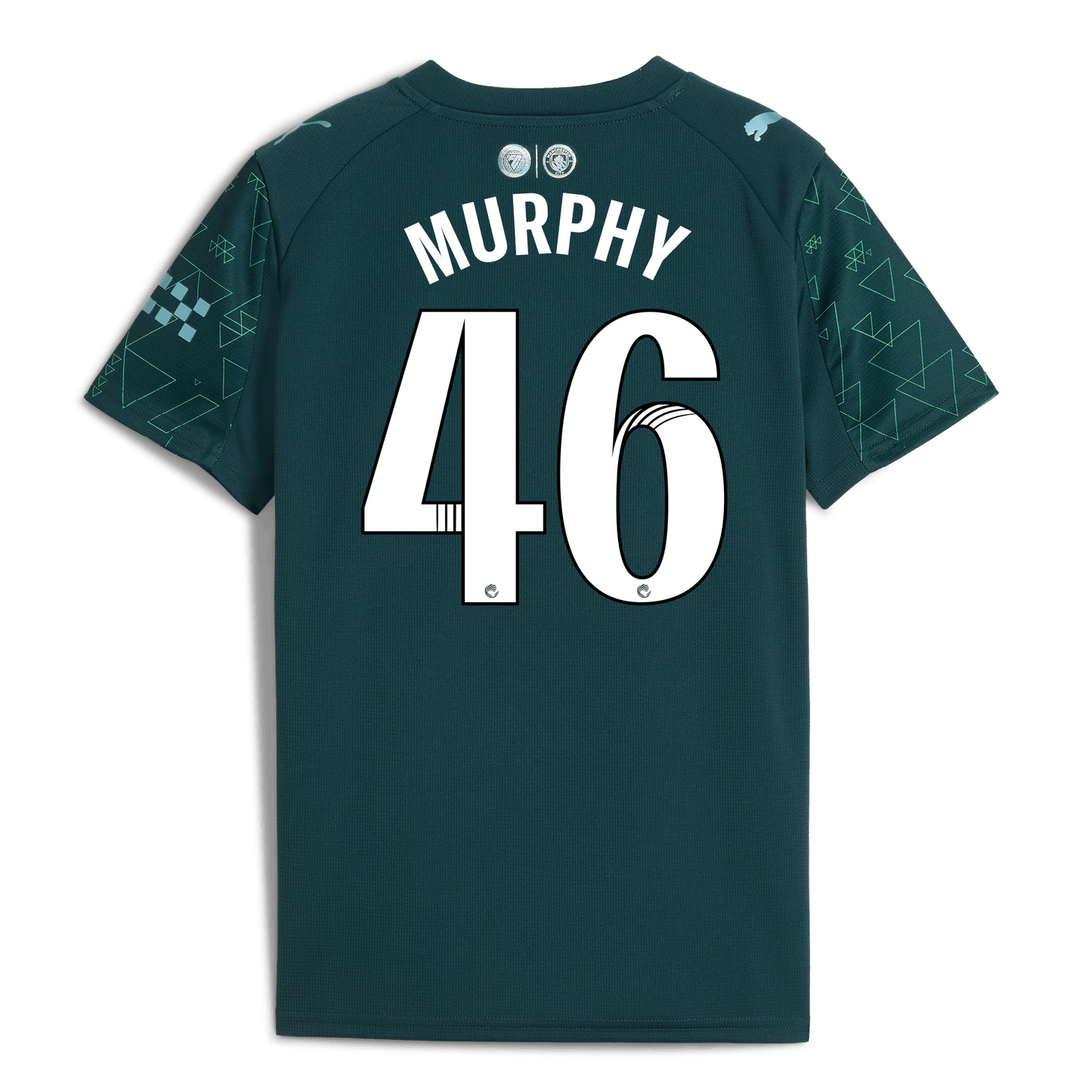 Kids' Manchester City EA SPORTS FC Jersey 2025/26 With MURPHY 46 Printing