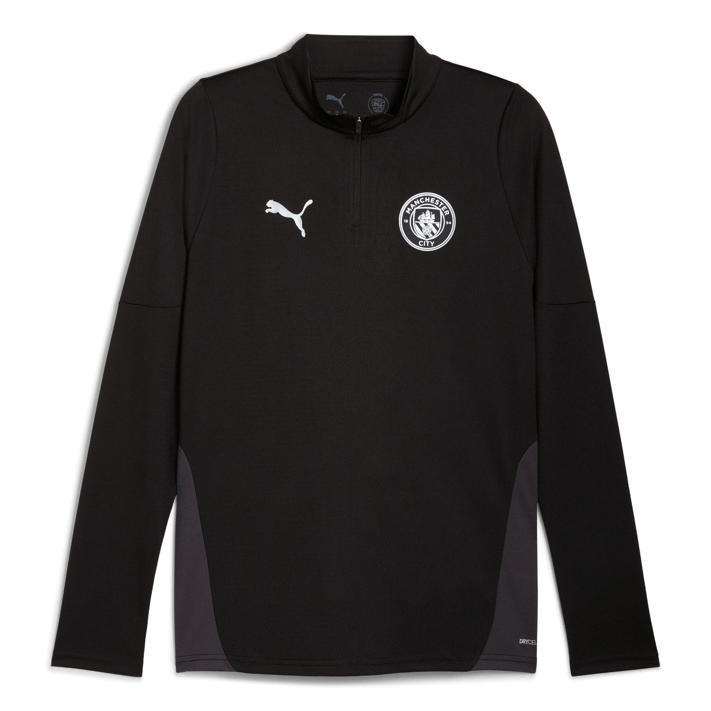 Manchester City Training 1/4 Zip Top 2025/26 - black