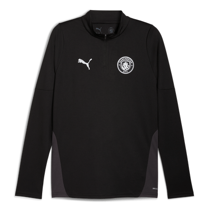 Manchester City Training 1/4 Zip Top 2025/26 - black