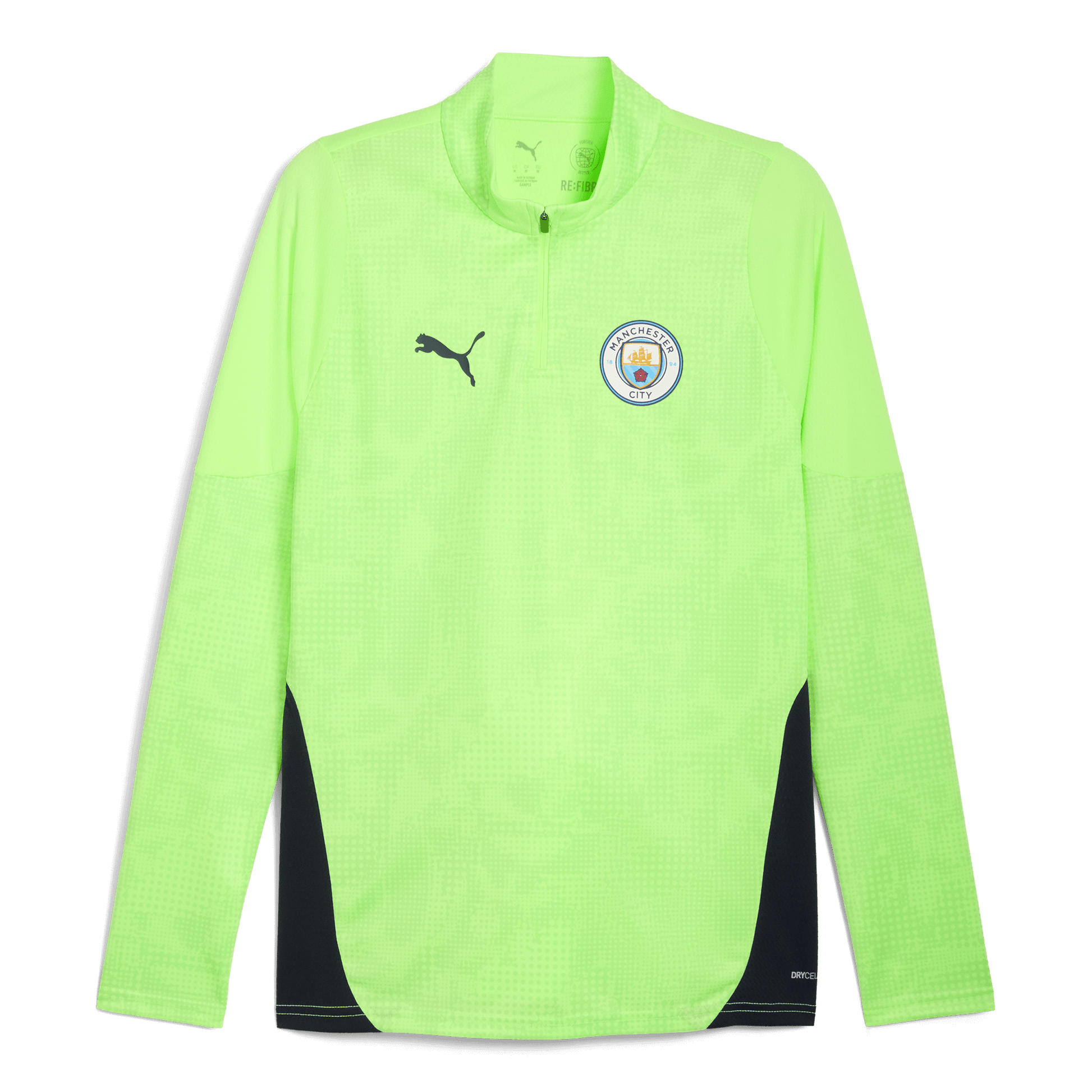 Manchester City Training 1/4 Zip Top 2025/26 - yellow