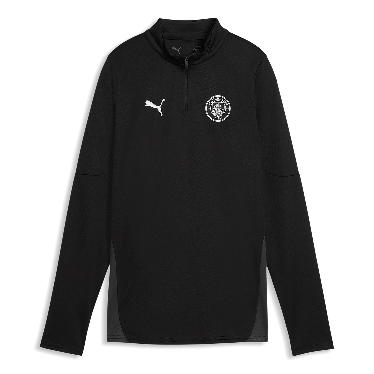 Women's Manchester City Training 1/4 Zip Top 2025/26 - black