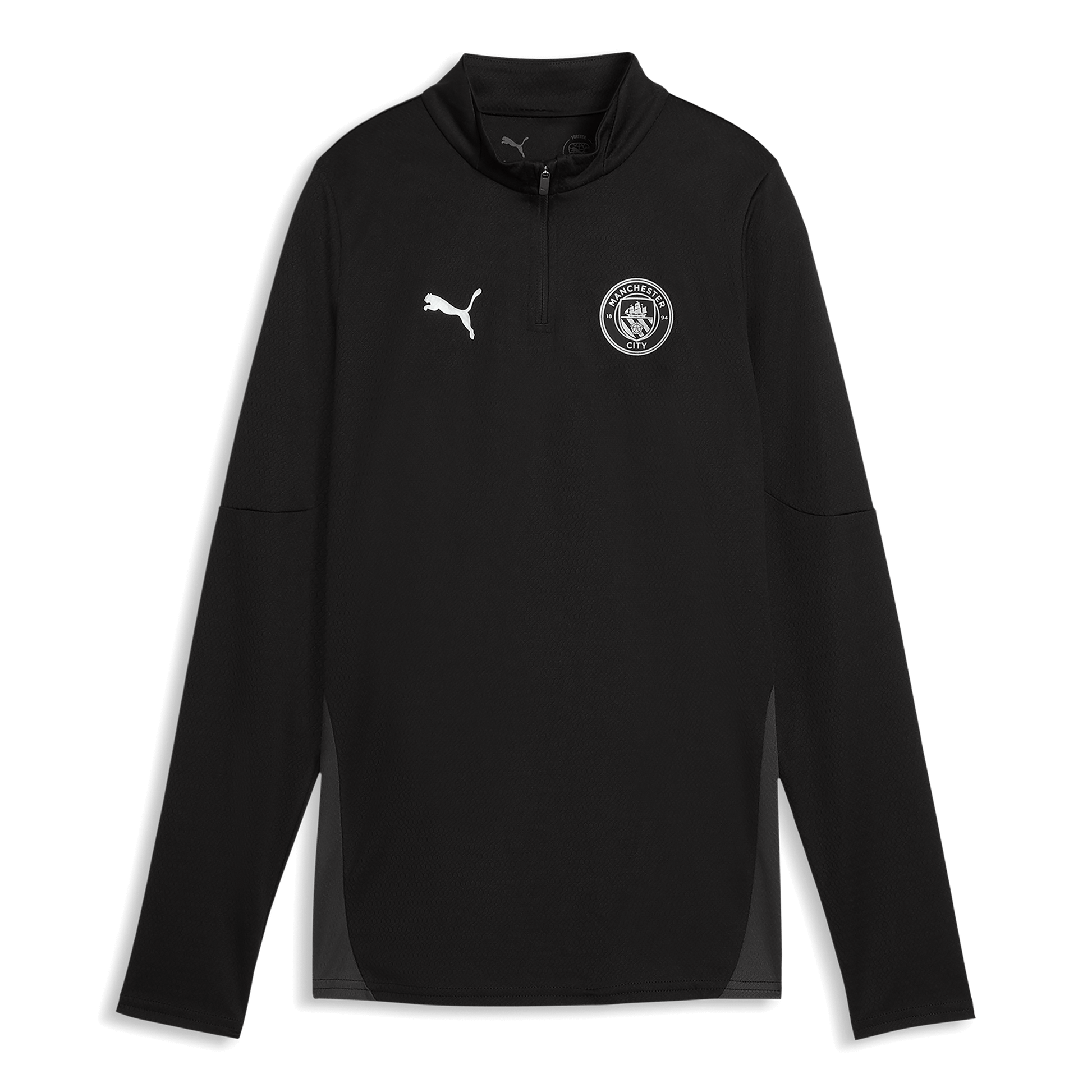Women's Manchester City Training 1/4 Zip Top 2025/26 - black