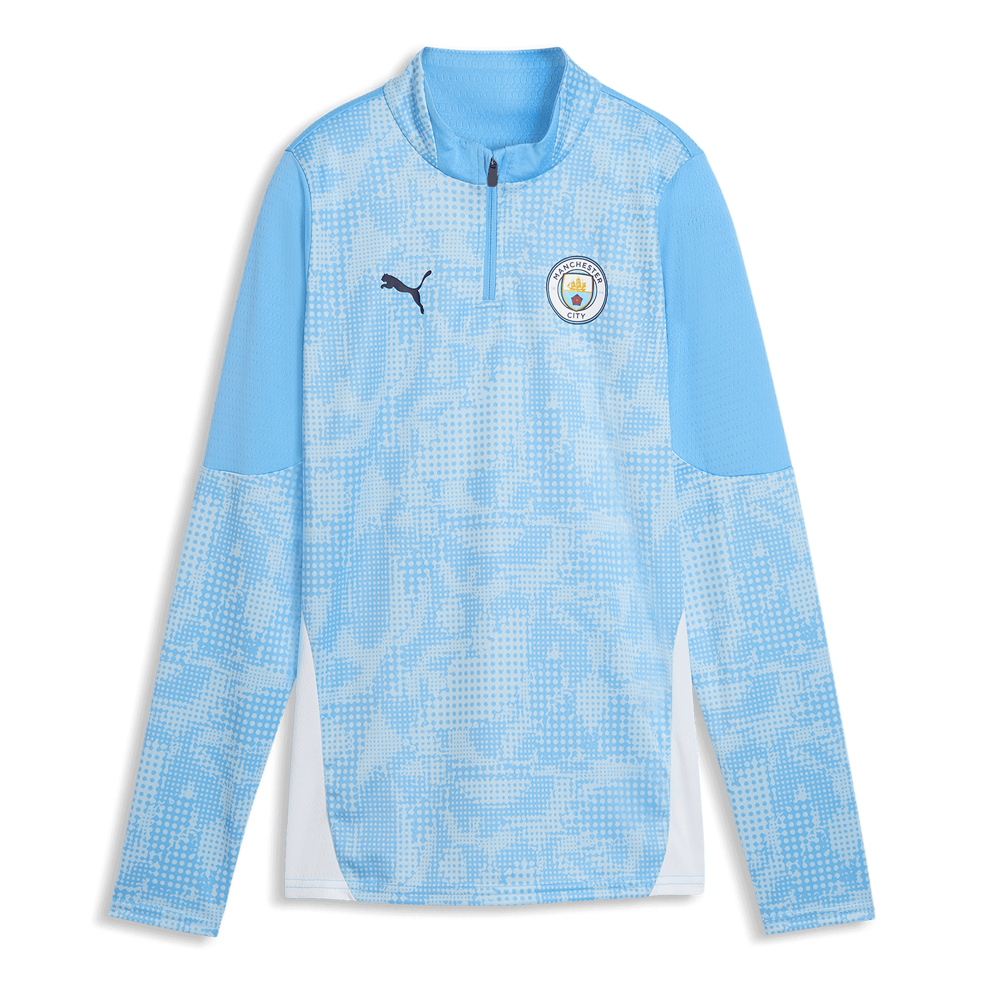 Women's Manchester City Training 1/4 Zip Top 2025/26 - team light blue