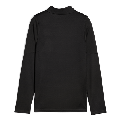Kids' Manchester City Training 1/4 Zip Top 2025/26 - black