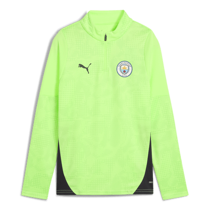 Kids' Manchester City Training 1/4 Zip Top 2025/26 - yellow