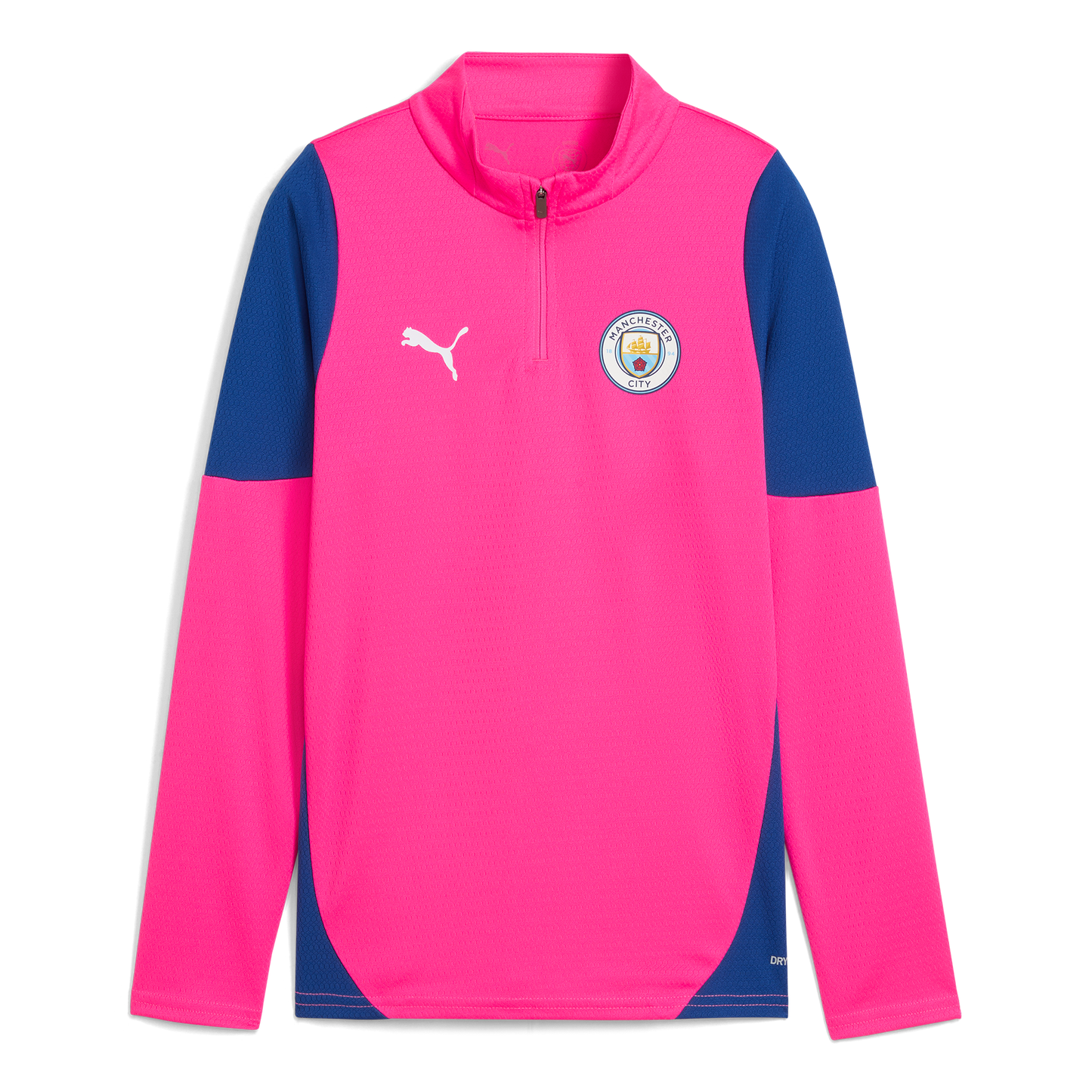 Kids' Manchester City Training 1/4 Zip Top 2025/26 - pink