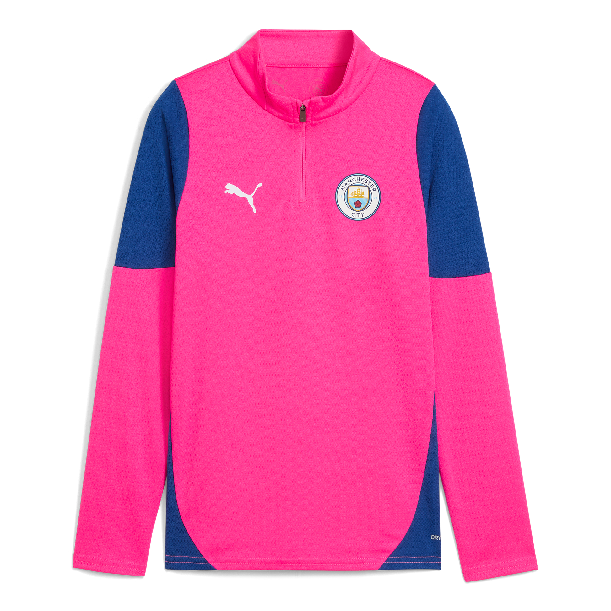 Kids' Manchester City Training 1/4 Zip Top 2025/26 - pink