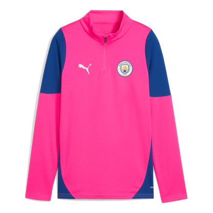 Kids' Manchester City Training 1/4 Zip Top 2025/26 - pink