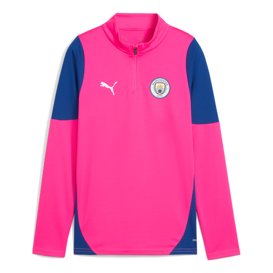 Kids' Manchester City Training 1/4 Zip Top 2025/26 - pink