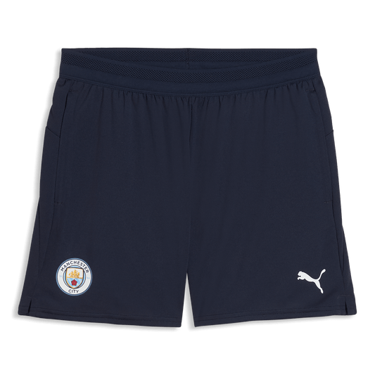 Women's Manchester City Training Pocket Shorts 2025/26 - blue