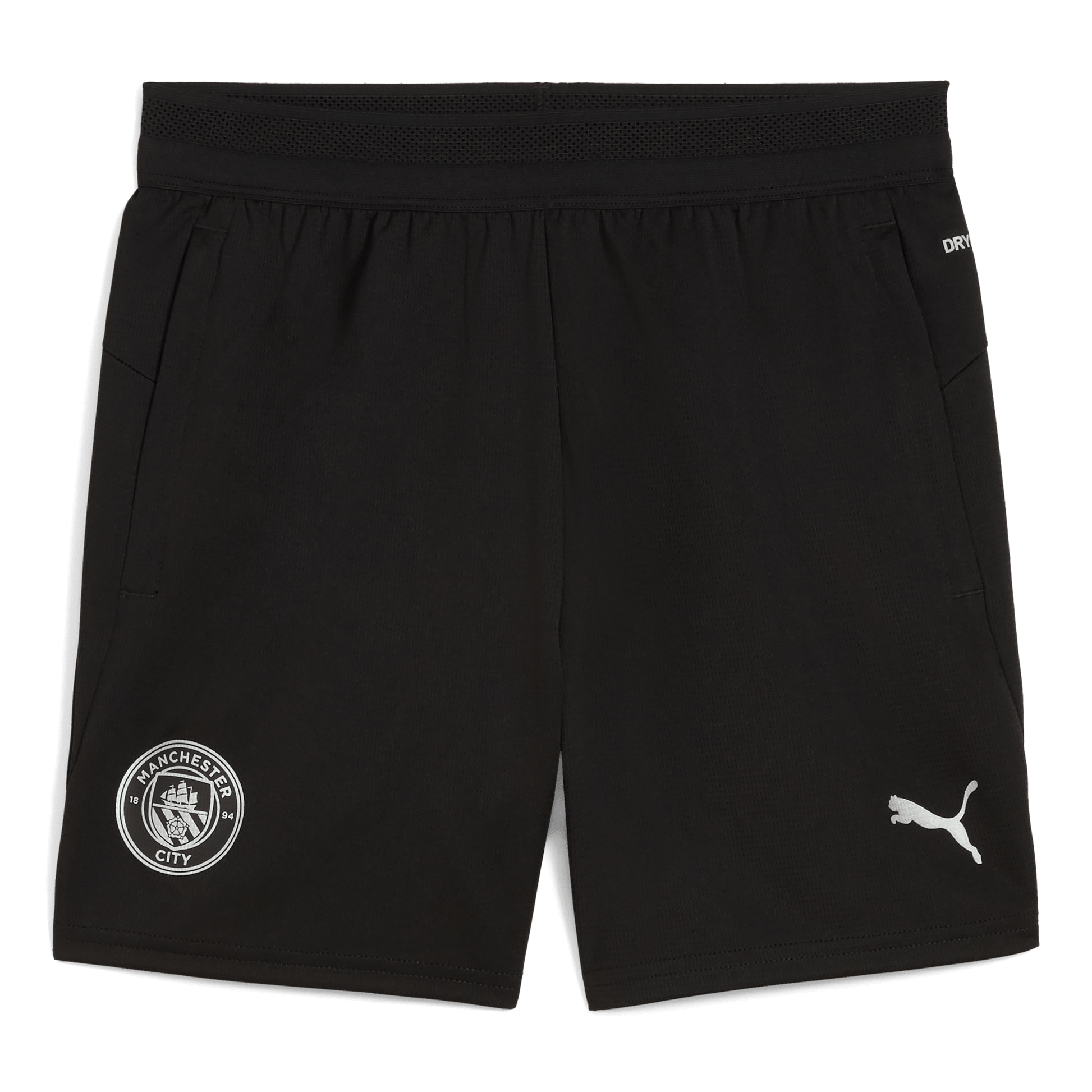 Kids' Manchester City Training Pocket Shorts 2025/26 - black