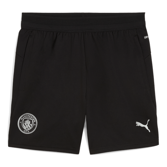 Kids' Manchester City Training Pocket Shorts 2025/26 - black