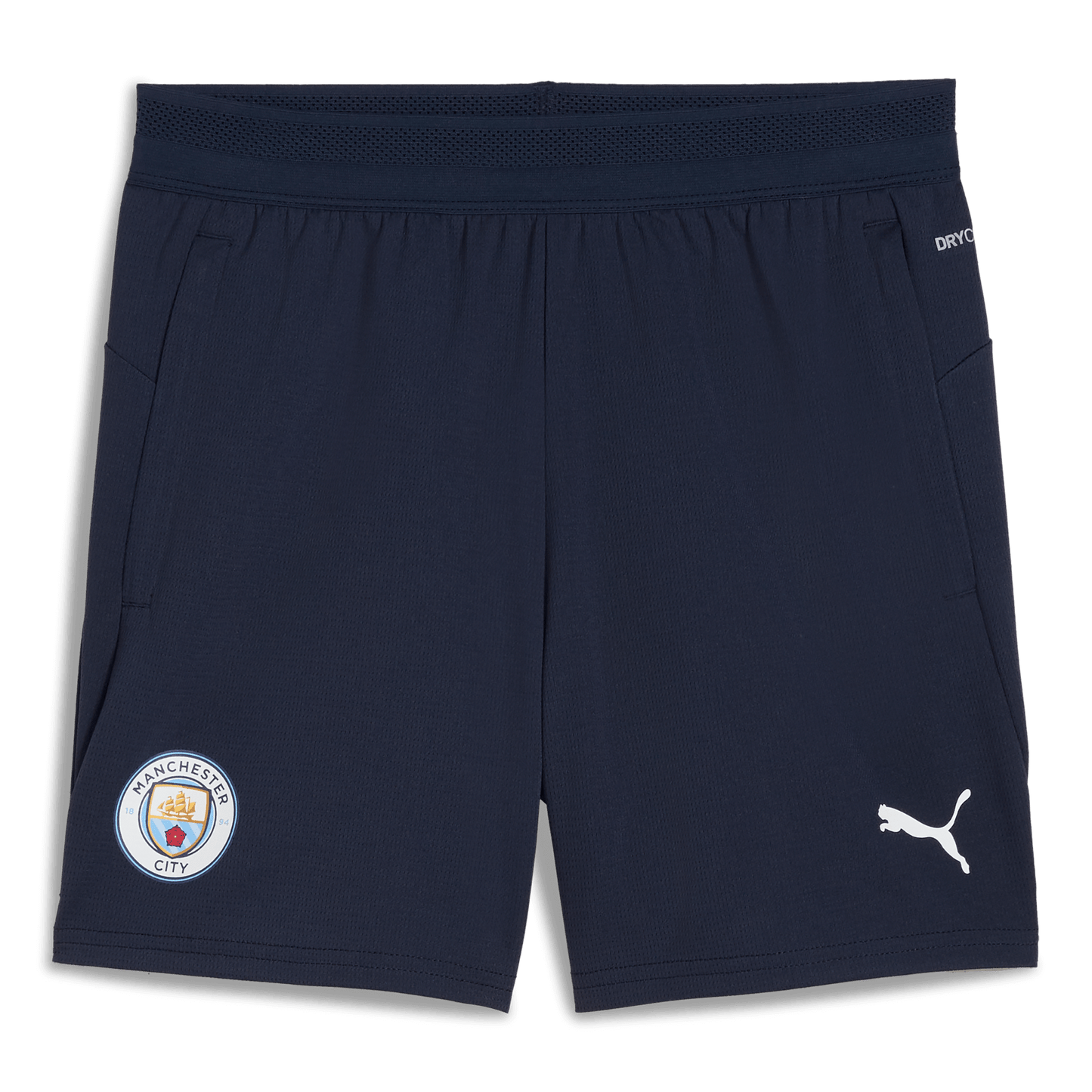 Kids' Manchester City Training Pocket Shorts 2025/26 - blue