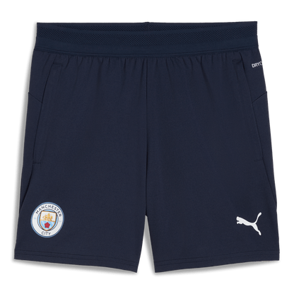 Kids' Manchester City Training Pocket Shorts 2025/26 - blue