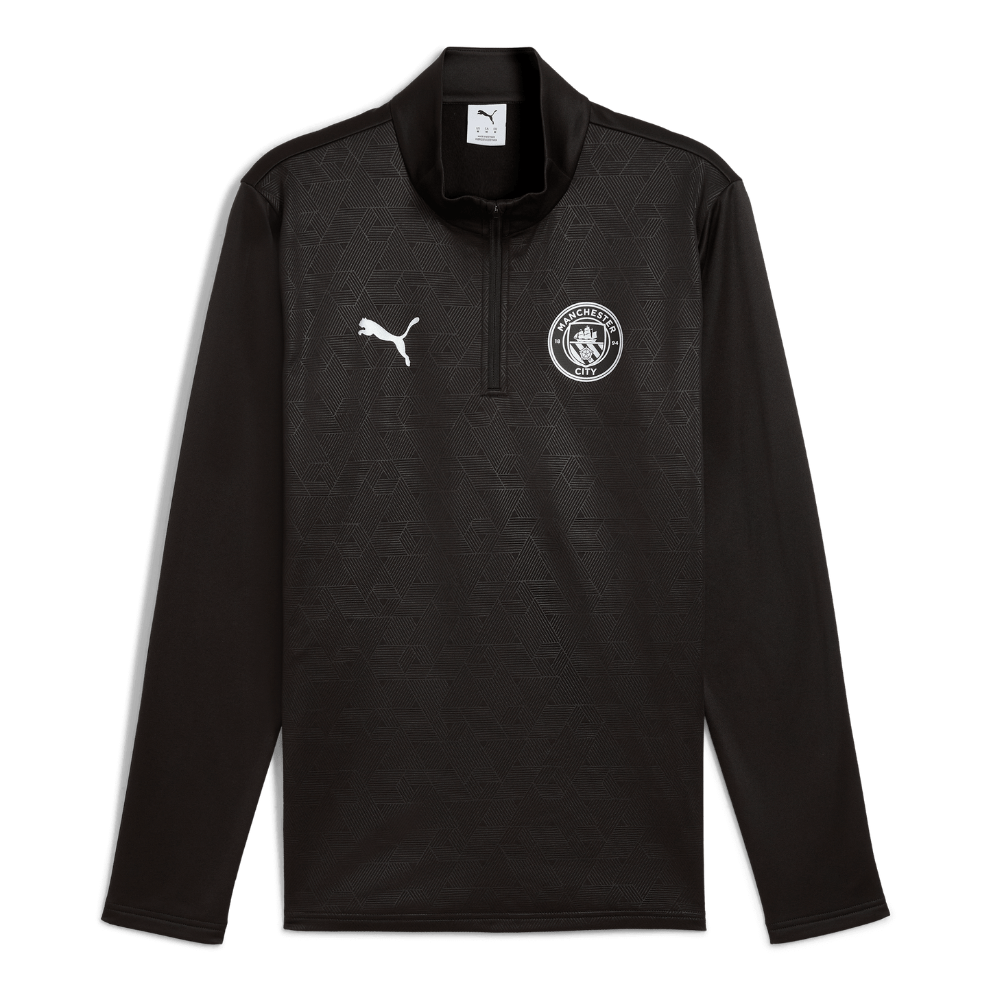 Manchester City Training Warm Top 2025/26 - black