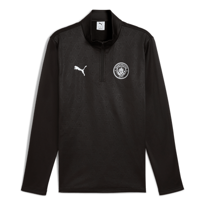 Manchester City Training Warm Top 2025/26 - black