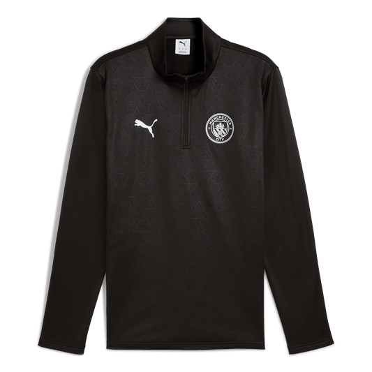 Manchester City Training Warm Top 2025/26 - black