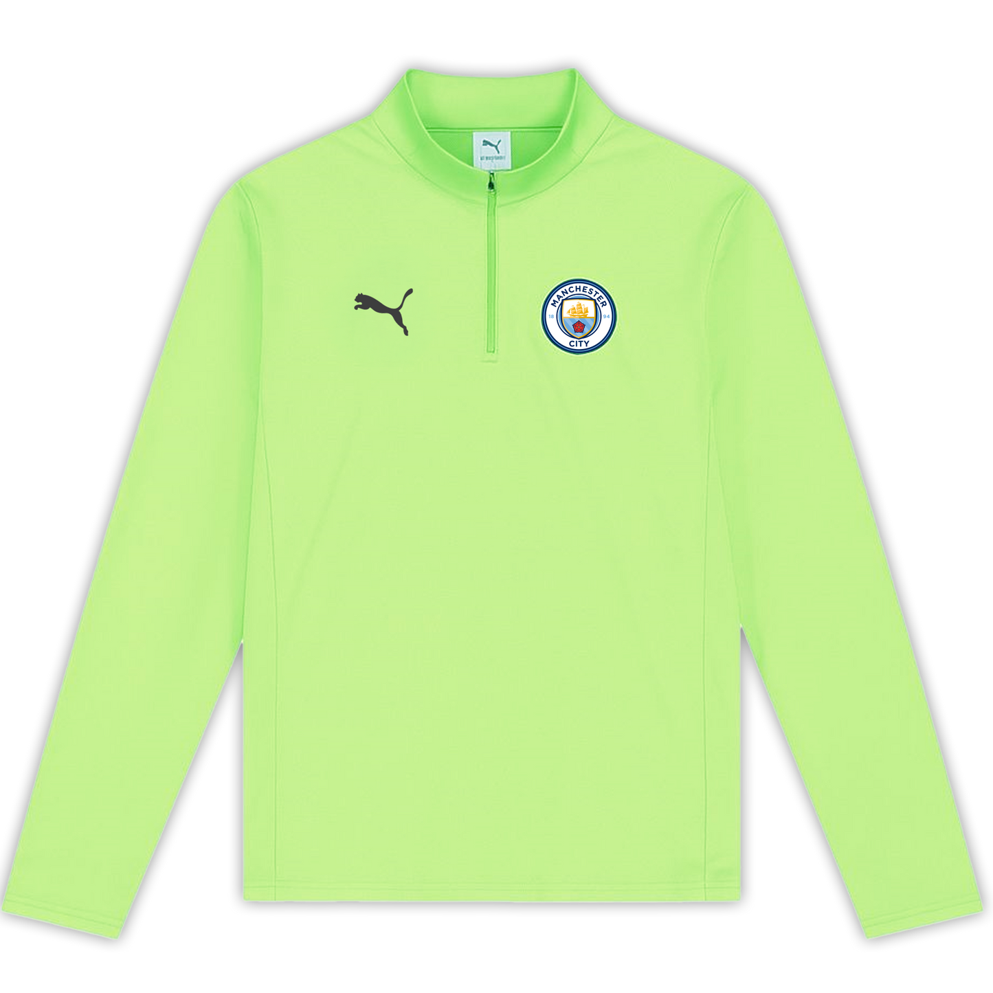 Women's Manchester City Training Warm Top 2025/26 - yellow