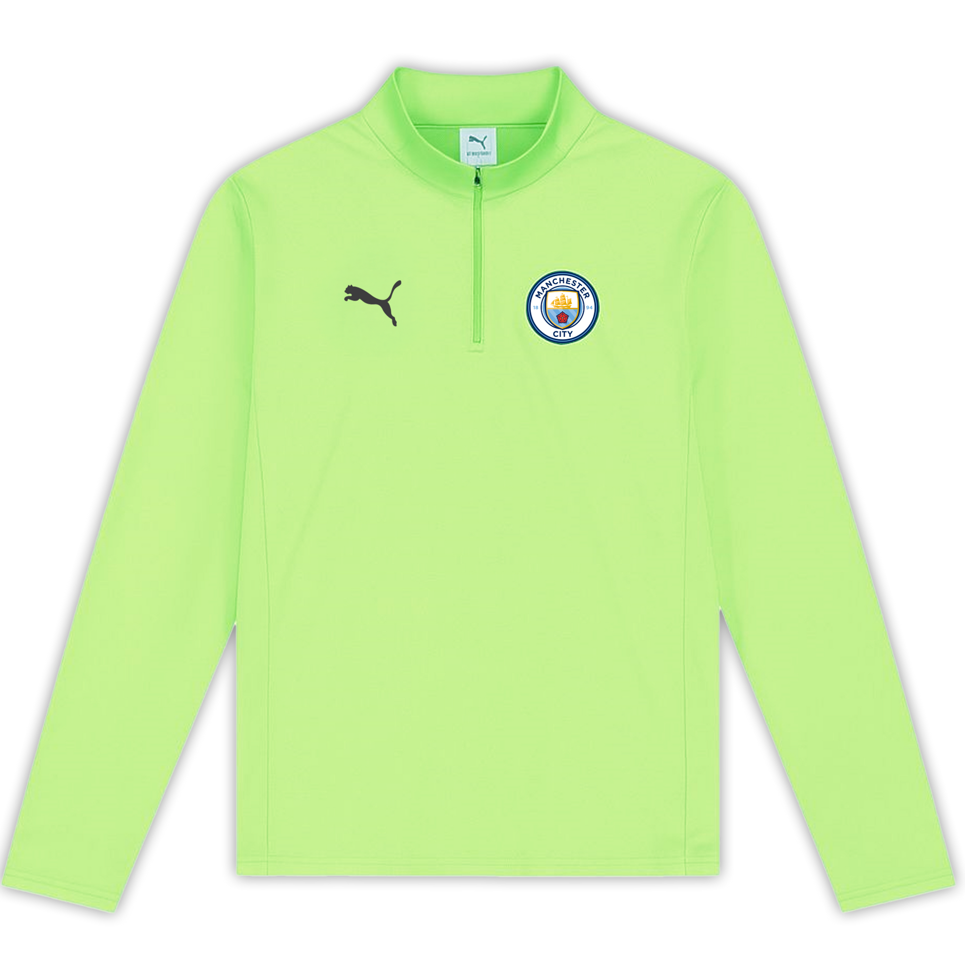 Women's Manchester City Training Warm Top 2025/26 - yellow