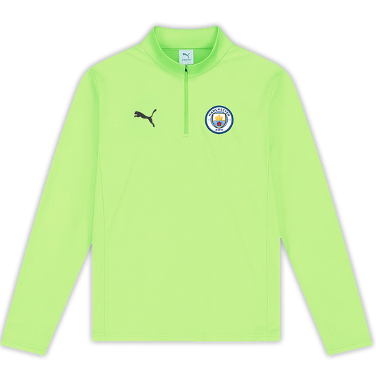 Women's Manchester City Training Warm Top 2025/26 - yellow
