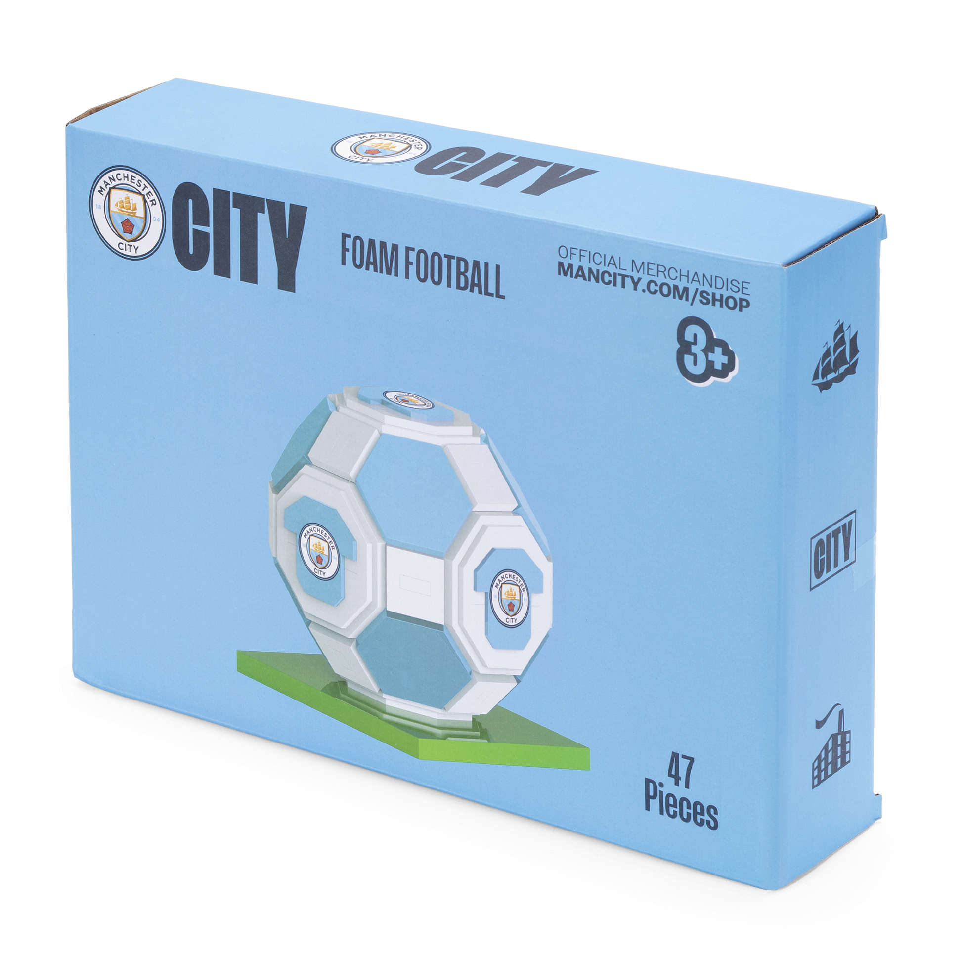 Manchester City Foam Model Football