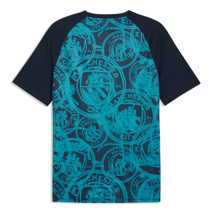 Manchester City Pre-Match Jersey - Deep Navy-Tropical Blue