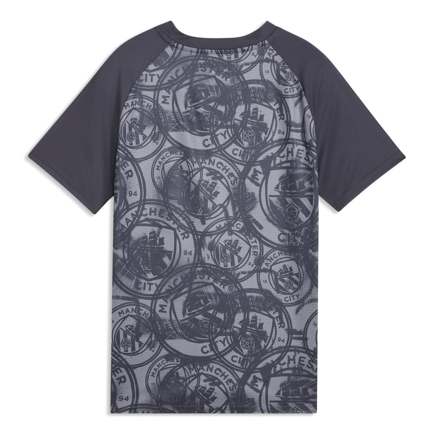 Kids' Manchester City Pre-Match Jersey - Galactic Gray-Pro Green