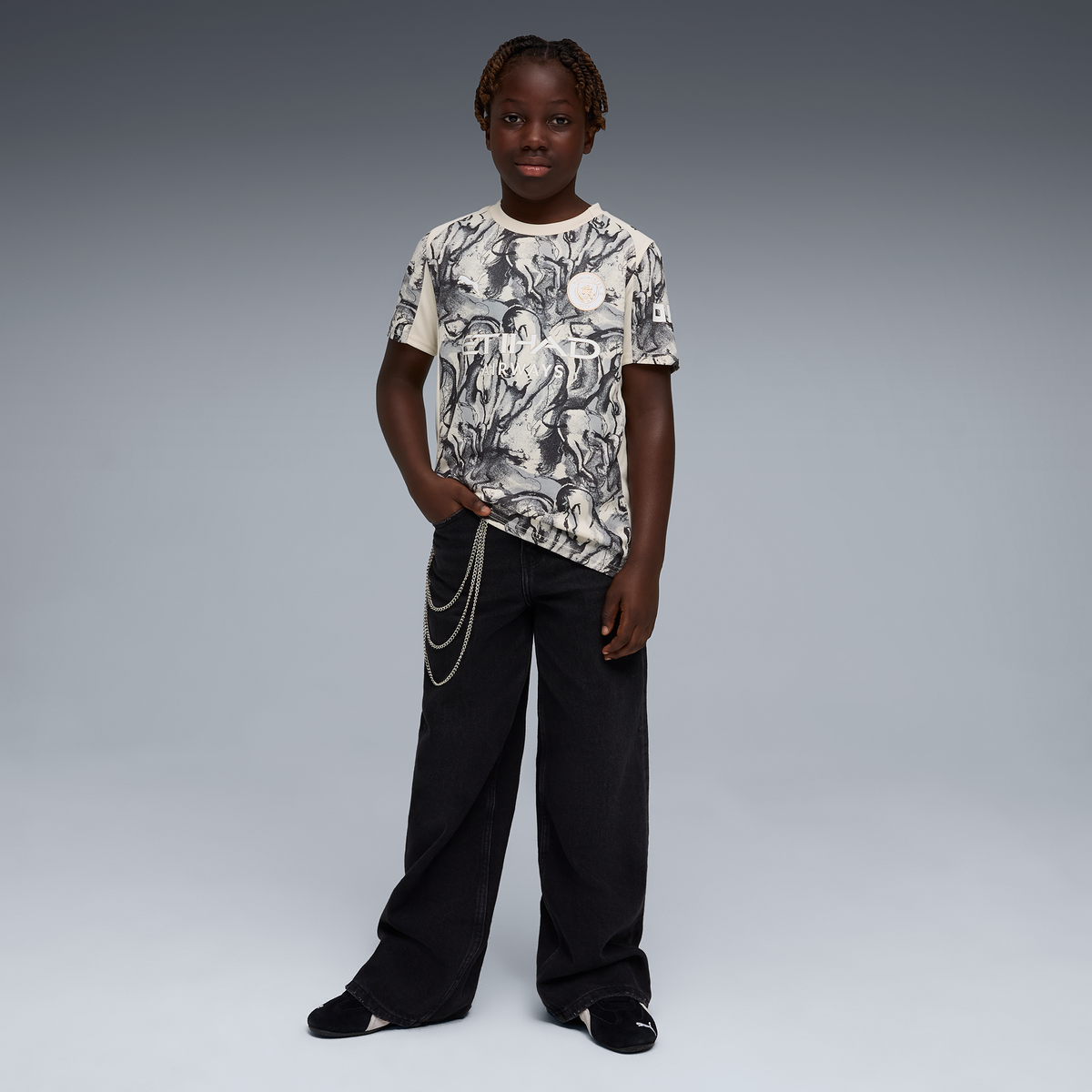 Kids' Manchester City Year of the Horse Jersey