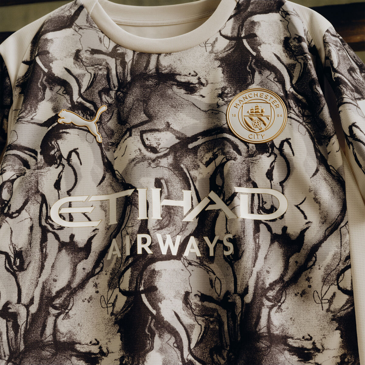Kids' Manchester City Year of the Horse Jersey