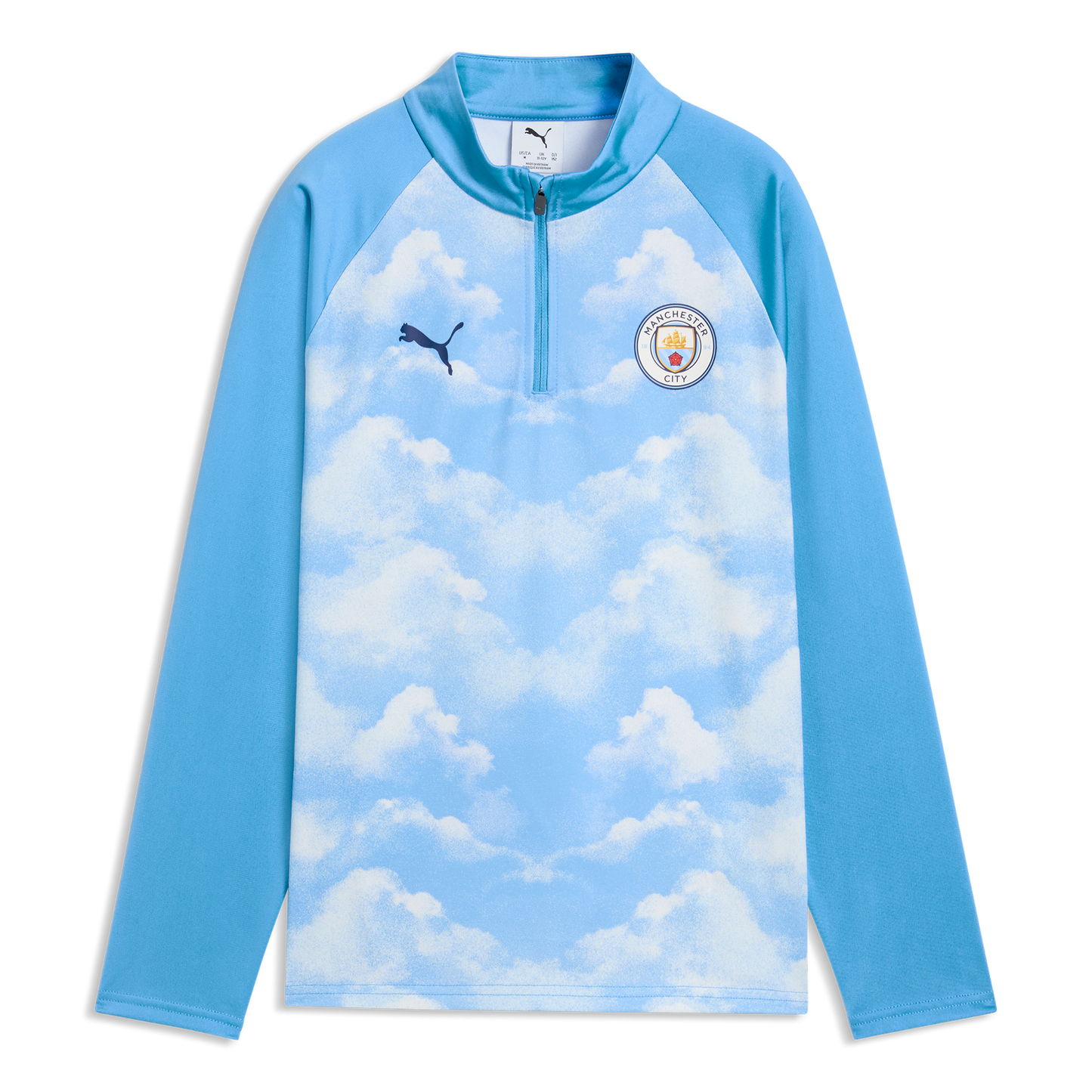 Kids' Manchester City Pre-Match 1/4 Zip Top 2026/27