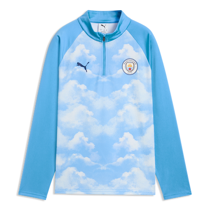 Kids' Manchester City Pre-Match 1/4 Zip Top 2026/27