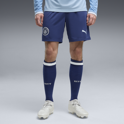 Manchester City Football Shorts 2026/27 With #10 - Icy Blue-Team Light Blue