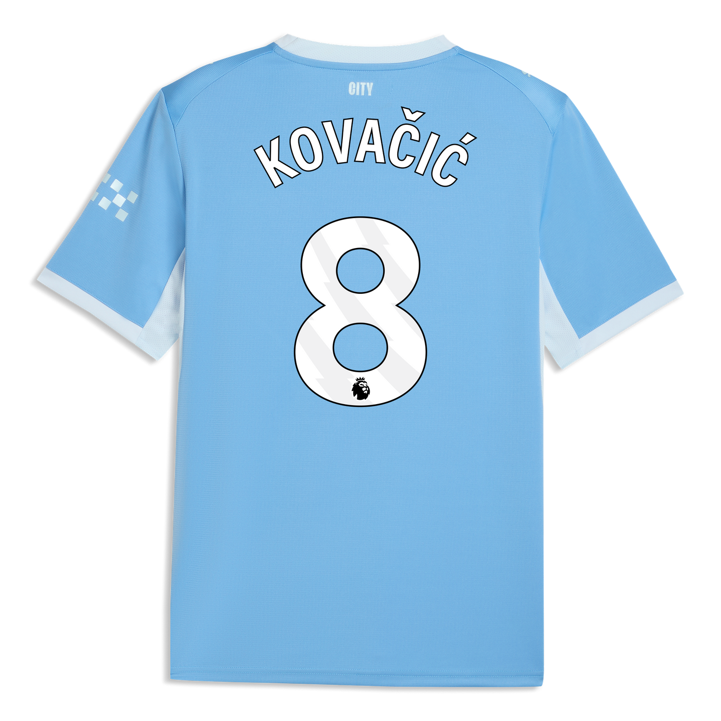Manchester City Home Jersey 2026/27 With KOVAČIĆ 8 Printing - Team Light Blue-Icy Blue