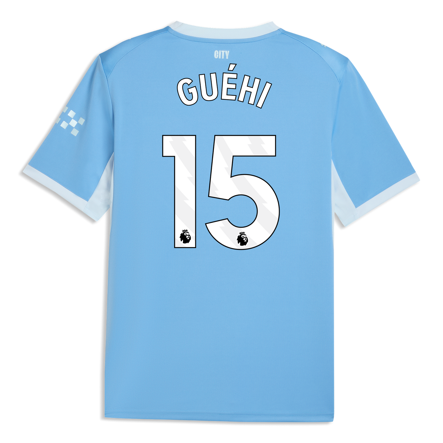Manchester City Home Jersey 2026/27 With GUÉHI 15 Printing - Team Light Blue-Icy Blue