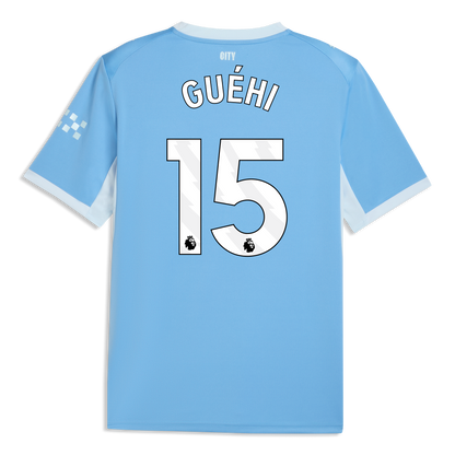 Manchester City Home Jersey 2026/27 With GUÉHI 15 Printing - Team Light Blue-Icy Blue